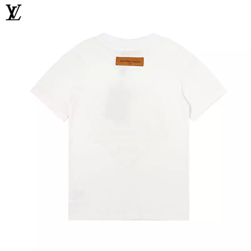 louis vuitton lv enfants t-shirt manches courtes pour enfants s_a605611